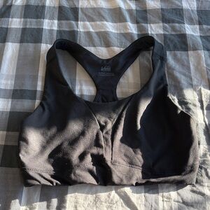 REI Women's Charcoal Black Sports Bra